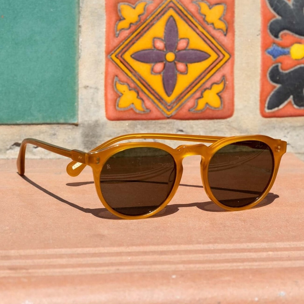 Remmy Raen Retro Round Sunglasses
